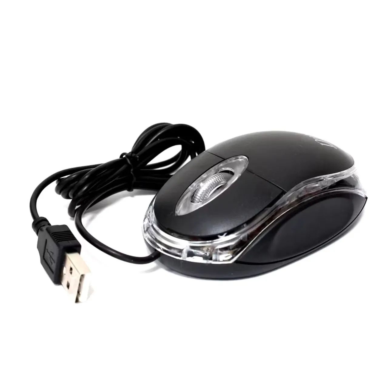 Mouse Óptico com fio USB - Foto 3