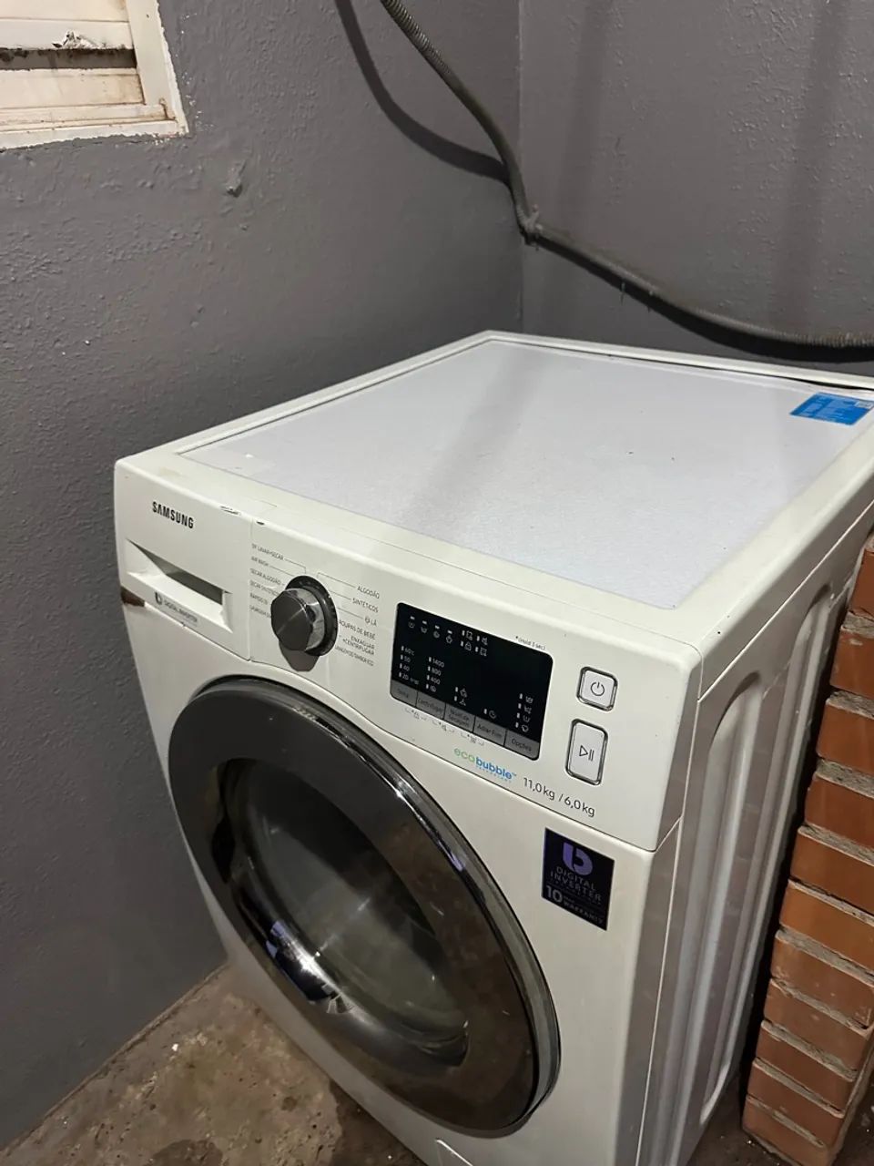 Máquina de Lavar e Secar Samsung 11kg Eco Bubble - Foto 4