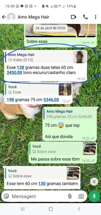 Mega Hair - Cabelo humano - Brasileiro do sul - Loiro escuro / Castanho claro - Foto 6