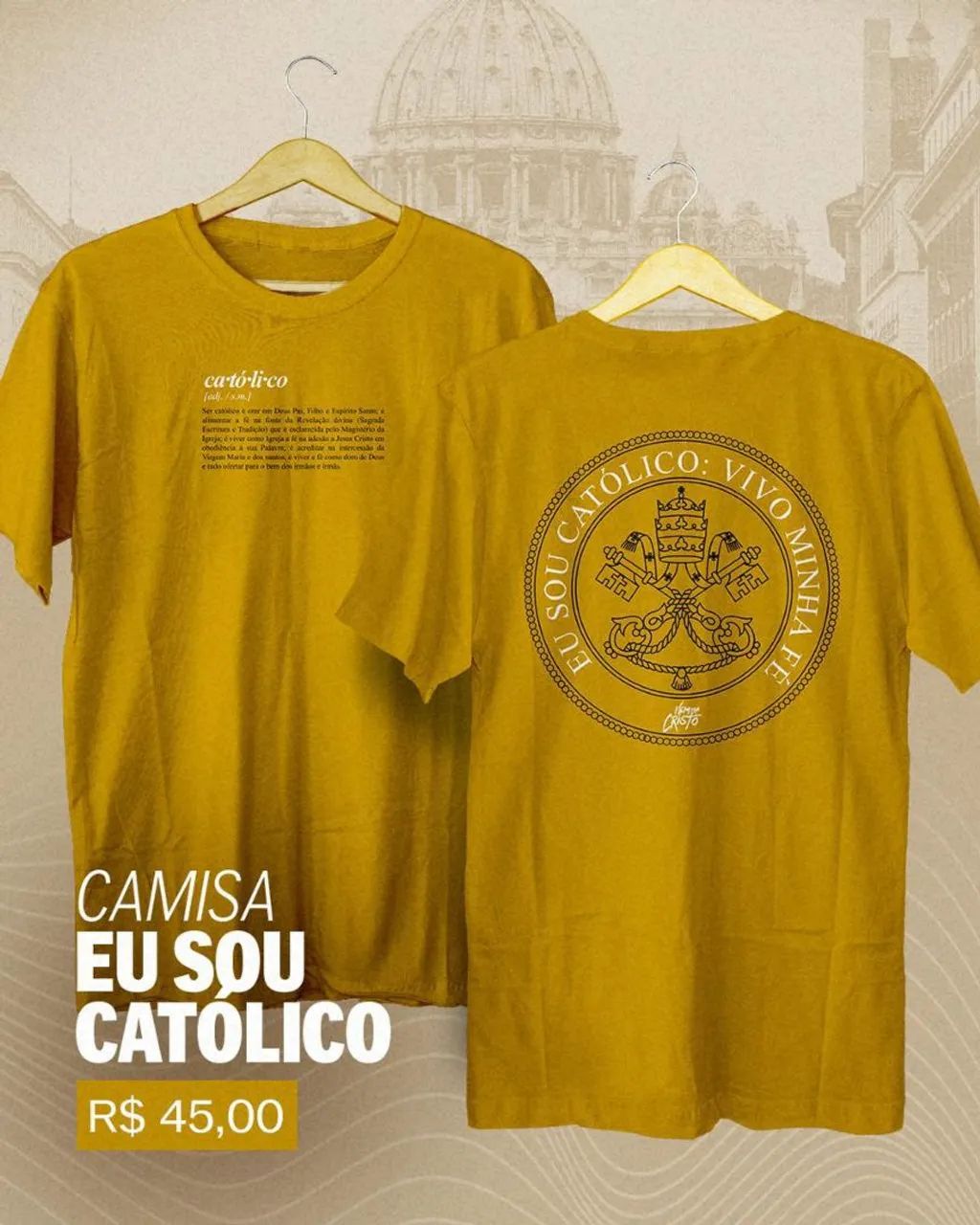 Camisa Vem Pra Cristo - Foto 4
