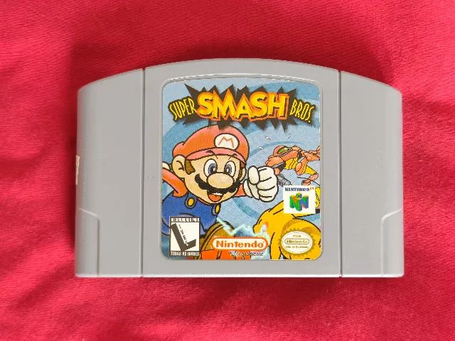 Super Smash Bros N64 Nintendo 64 Original Gradiente