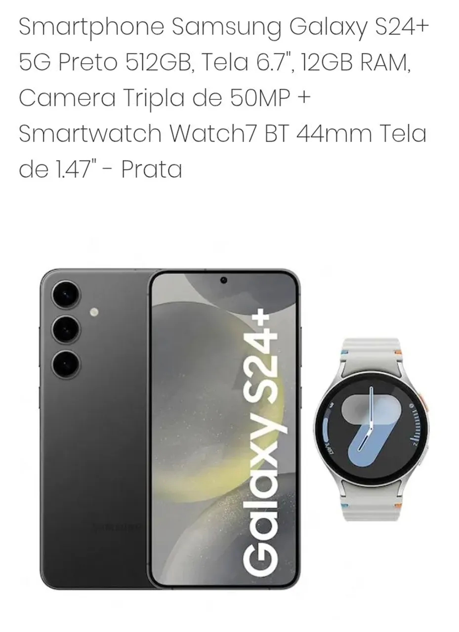 S24+ 512GB e Watch 7 LTE