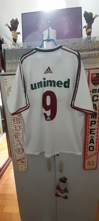 Camisa fluminense  ( adidas  / branca  / número 9 ) - Foto 2