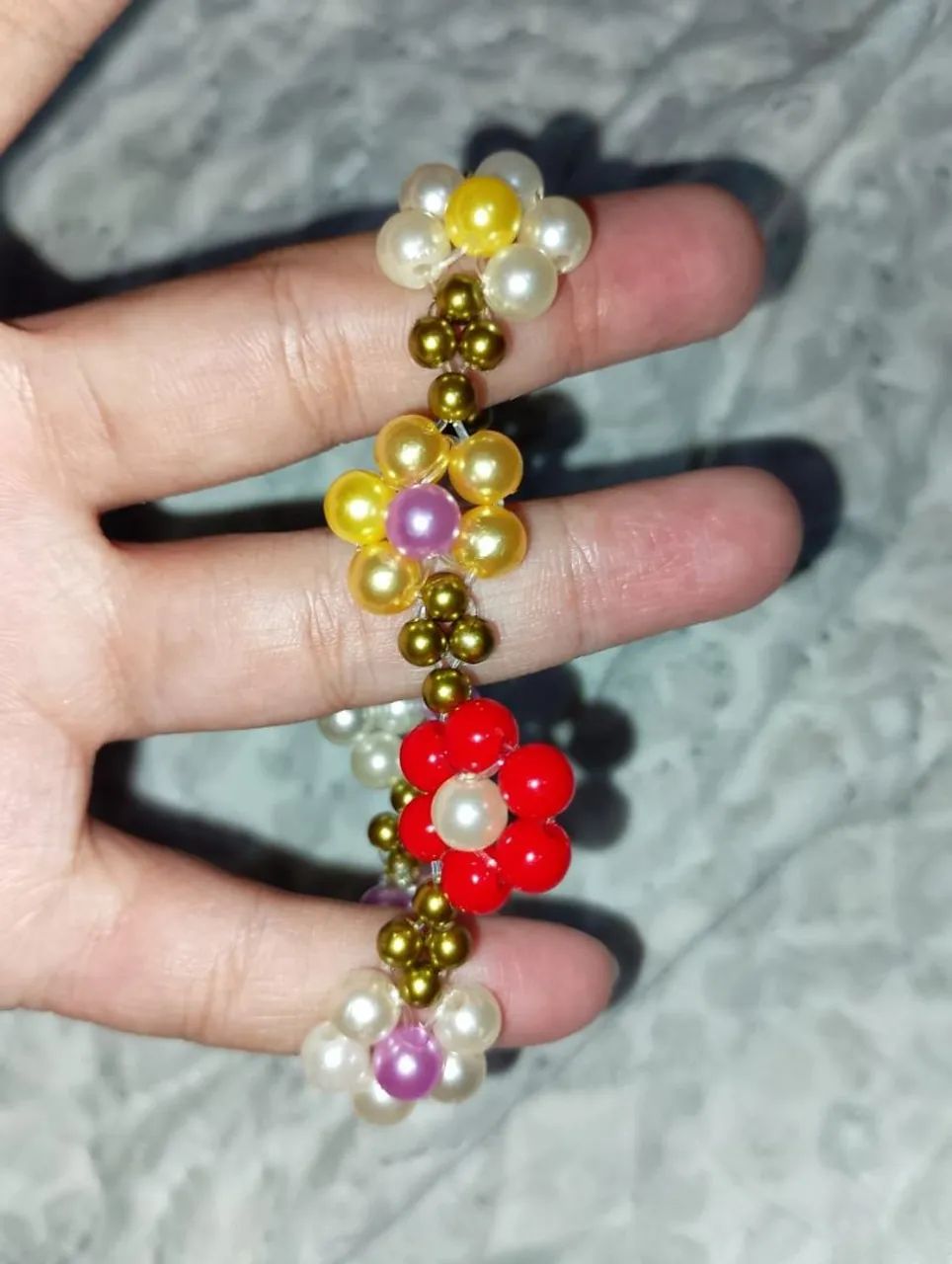 Pulseira de flores - Foto 2