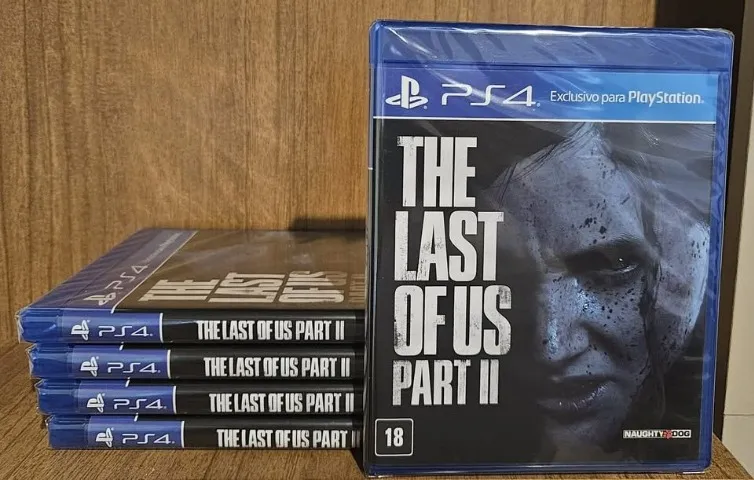 the last of us part 2 ps4 novo lacrado aceito cartao e analiso trocas