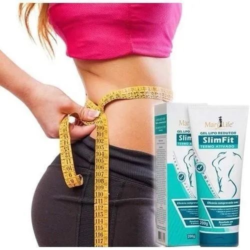 Gel Redutor SlimFit - Termo Ativado - 200g - Foto 3