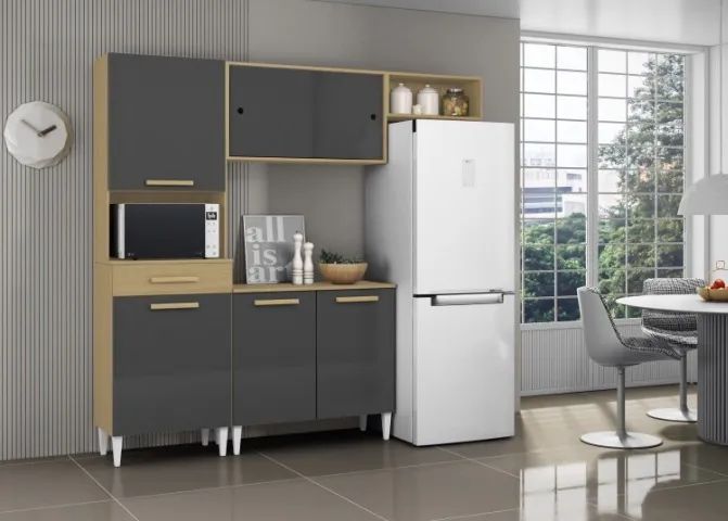 Cozinha Compacta Com Balcão Hermmes - Foto 3