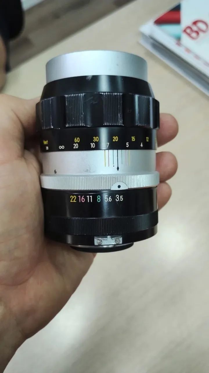Lente Nikon 135mm  3.5 Serie Nikkor-Q 