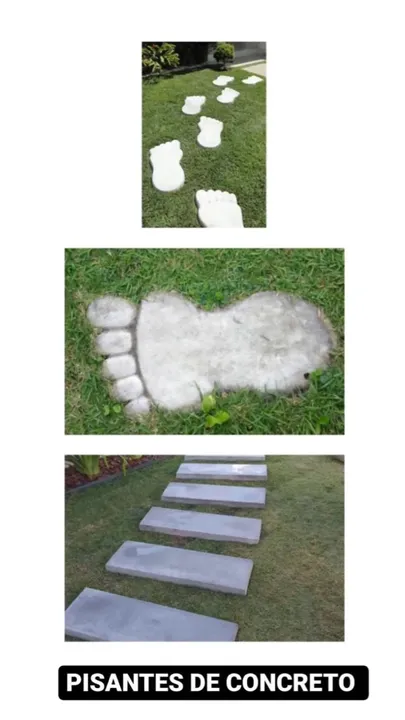Pisantes para jardim