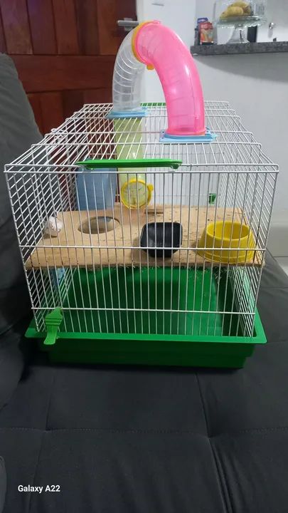 Gaiola Gigante  para roedor hamster e hamster anao - Foto 4