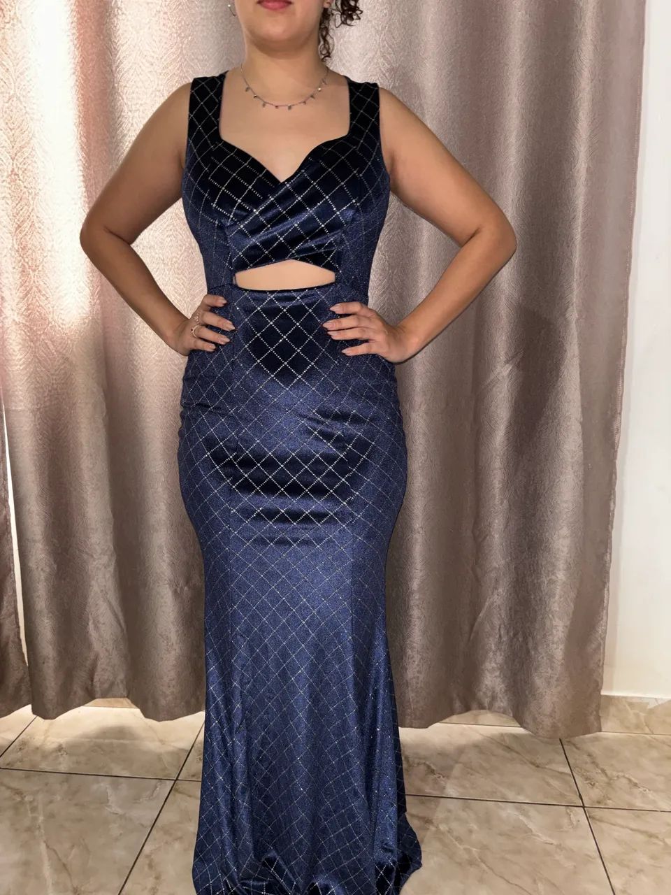Vestido veludo Festa - SONORA 