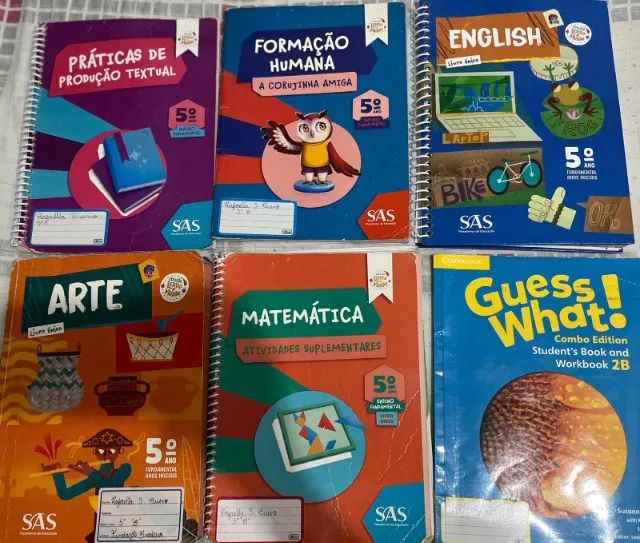 Livros SAS 5º ano - Foto 4