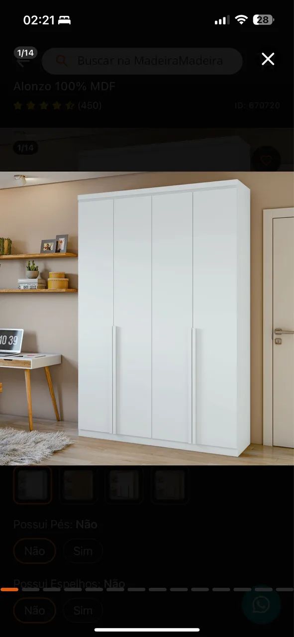 Guarda Roupas 64352823282178121