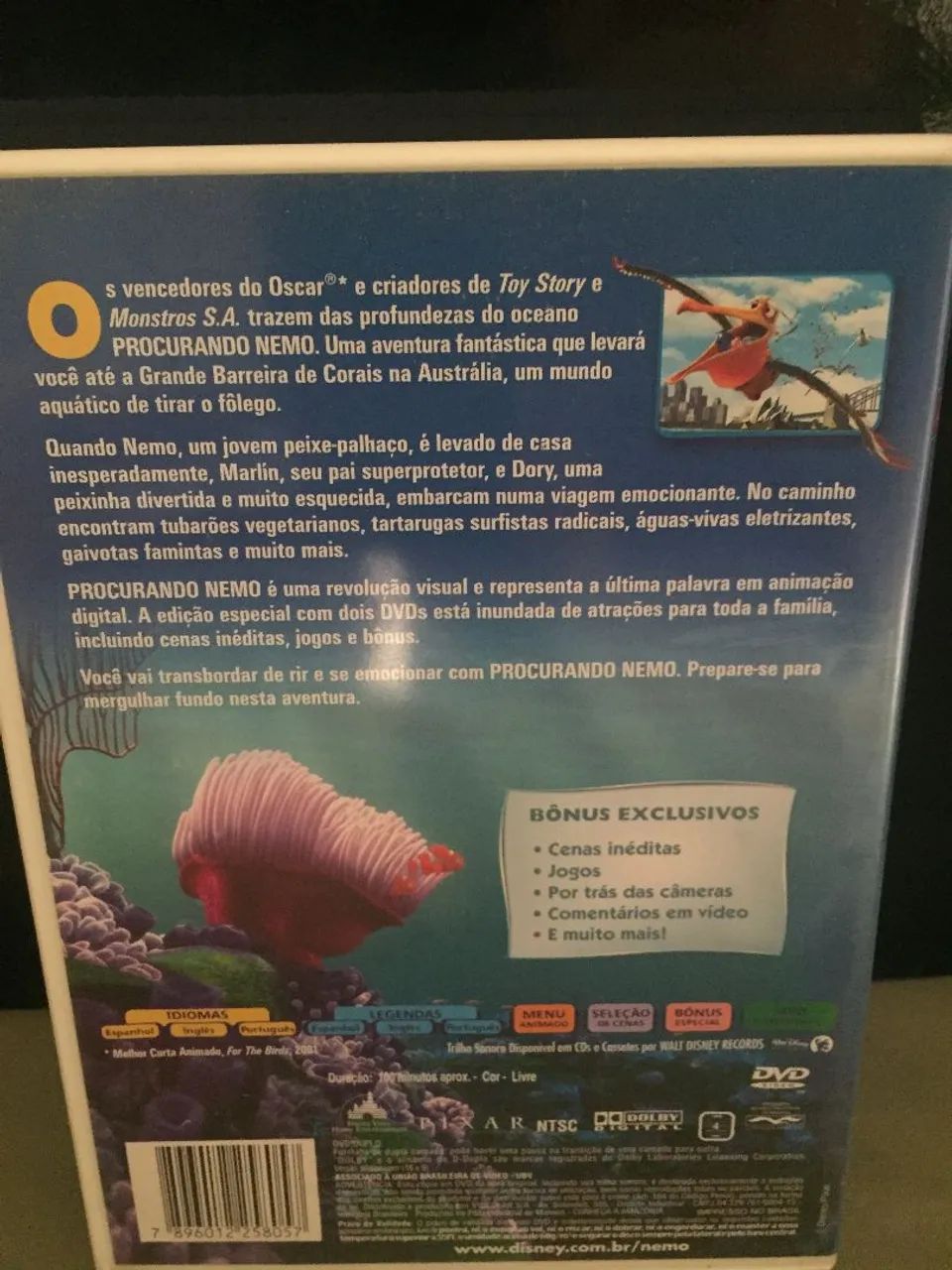 DVD Duplo - Procurando Nemo - Ed. Especial  - Foto 2
