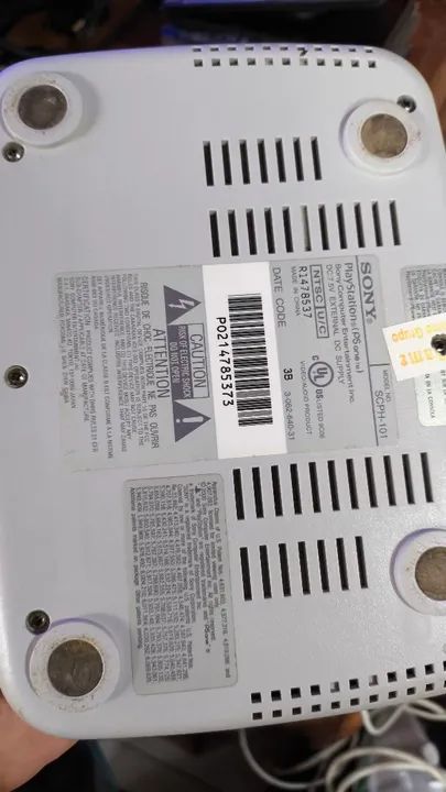 PSone com 5 jogos e 1 controle. - Foto 4