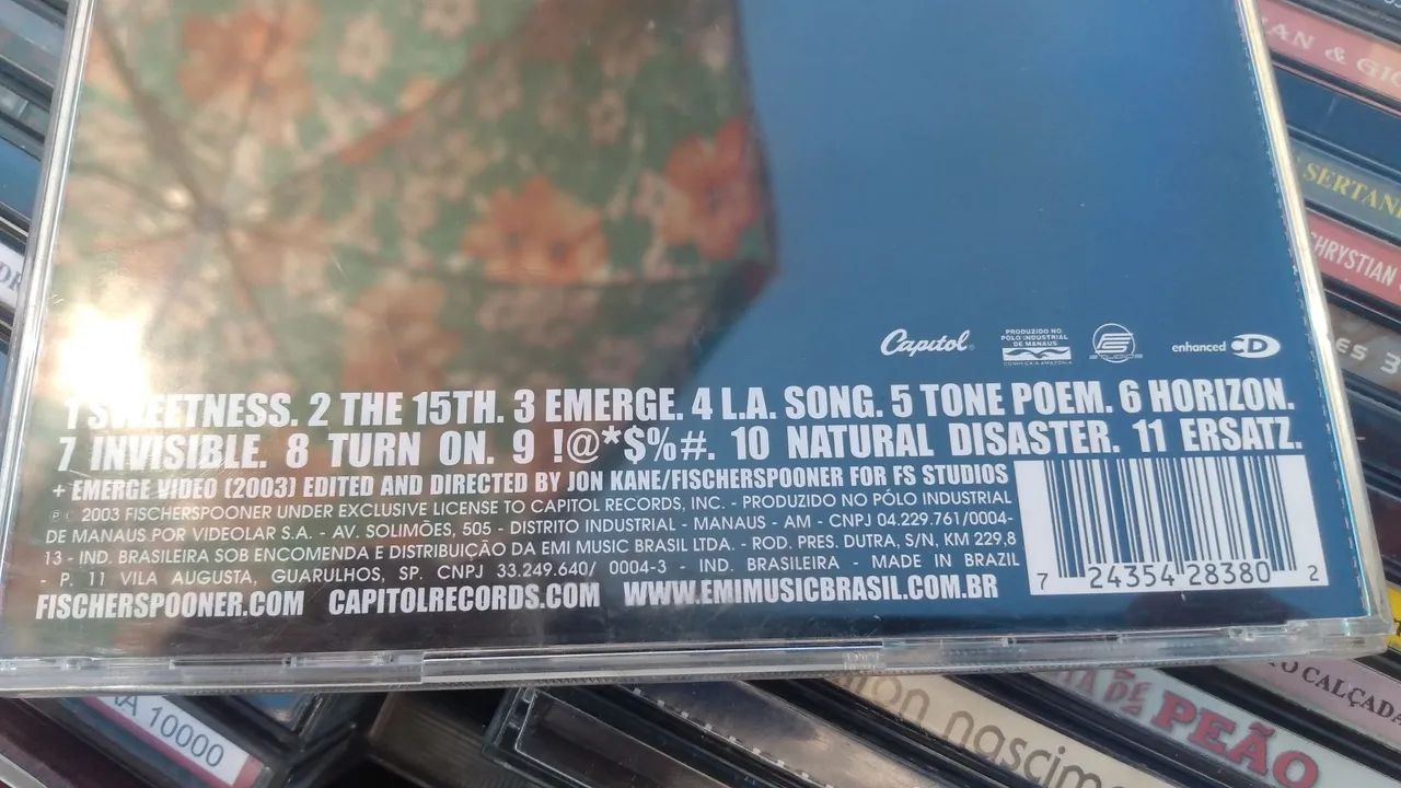 CD original Fischerspooner em ótimo estado de conservação. - Foto 2