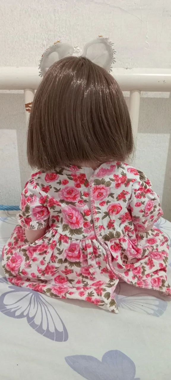 Bebê reborn de silicone mais bolsinha fofa! - Foto 2