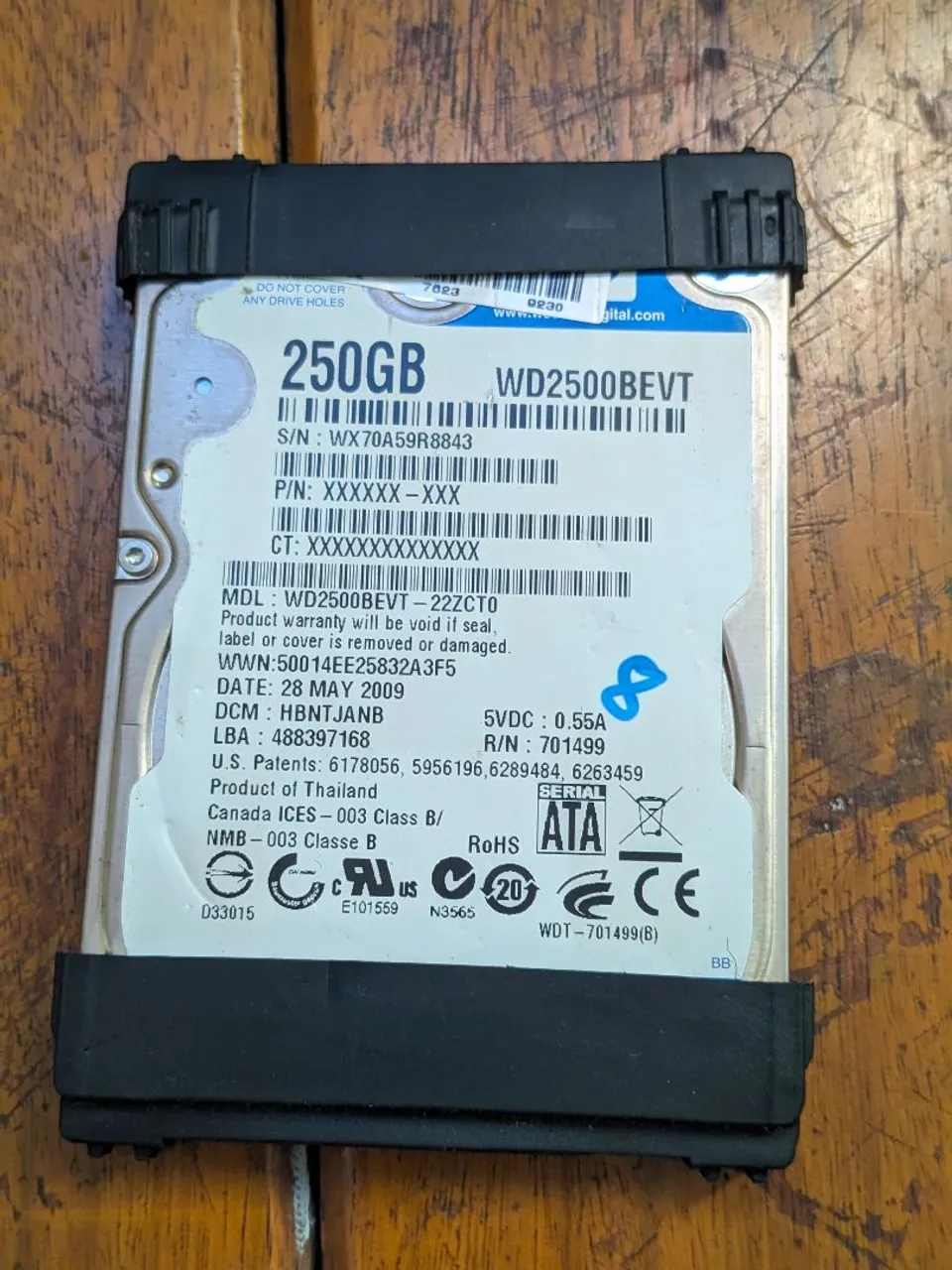 HD para NOTEBOOK | 250GB ~ 1 TB