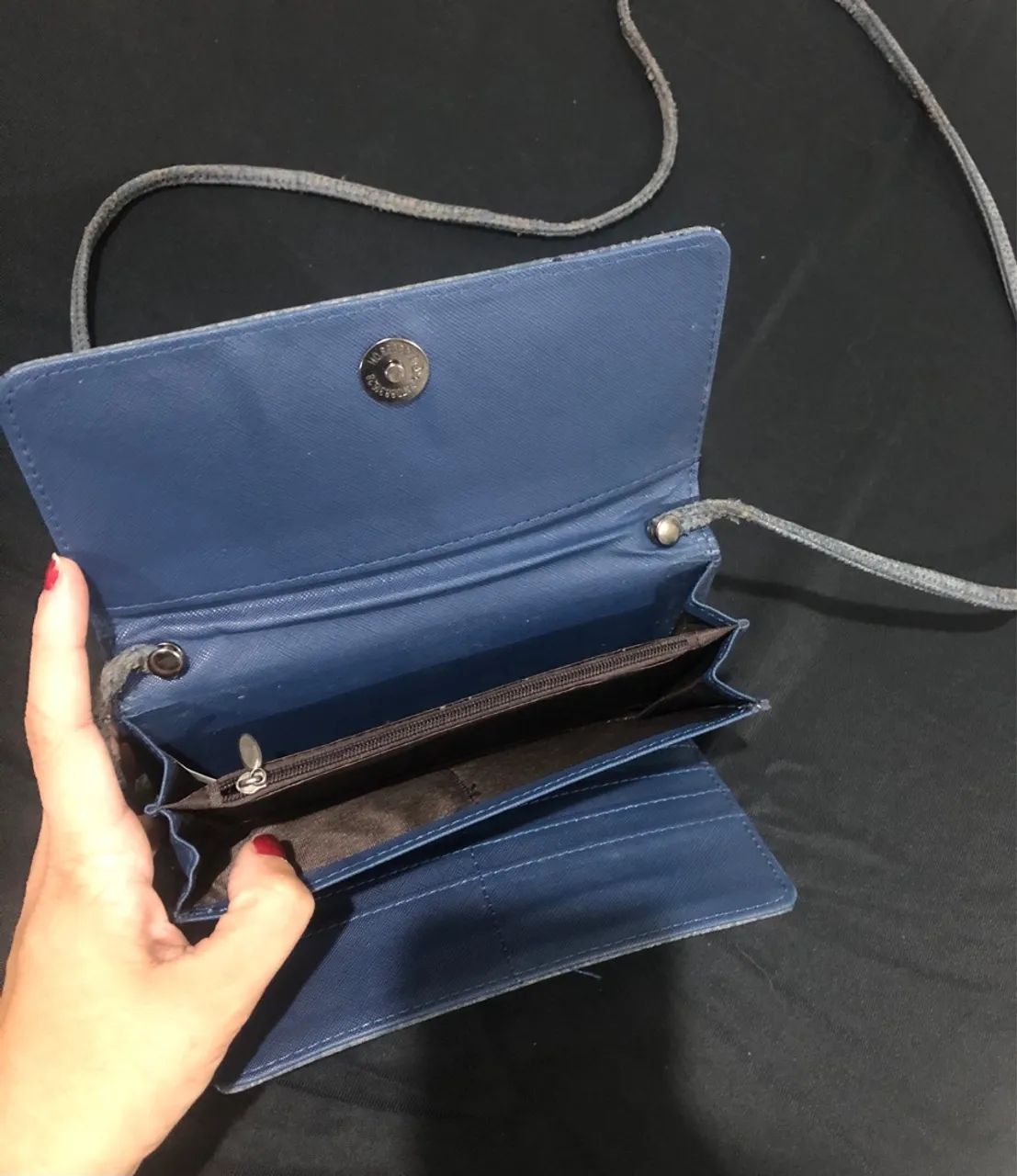 Bolsa tipo carteira. com alça removível  - Foto 3
