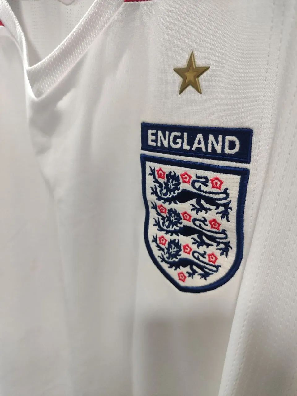 Camisa Inglaterra Original da época.  - Foto 5
