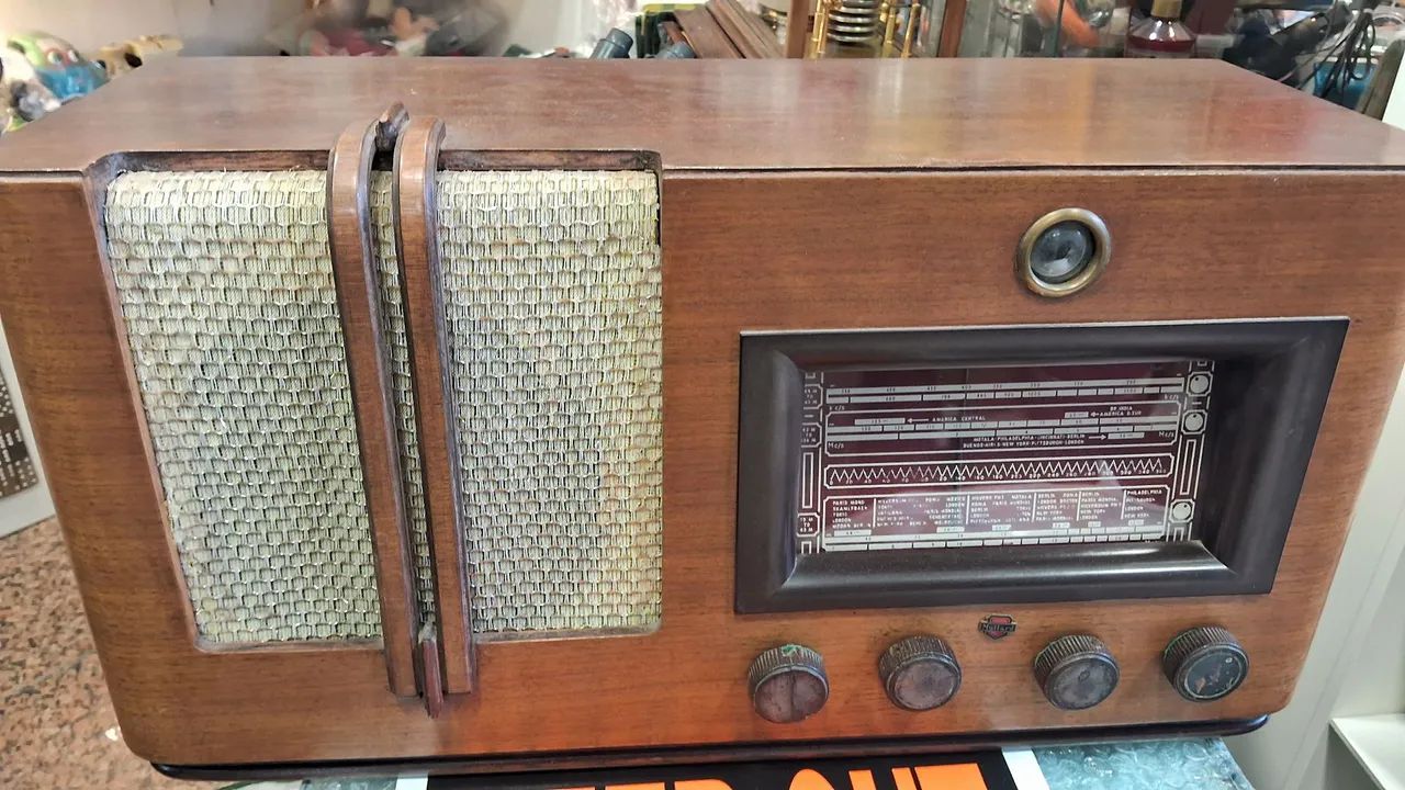 Raro Rádio década de 40 item de museu - Foto 3