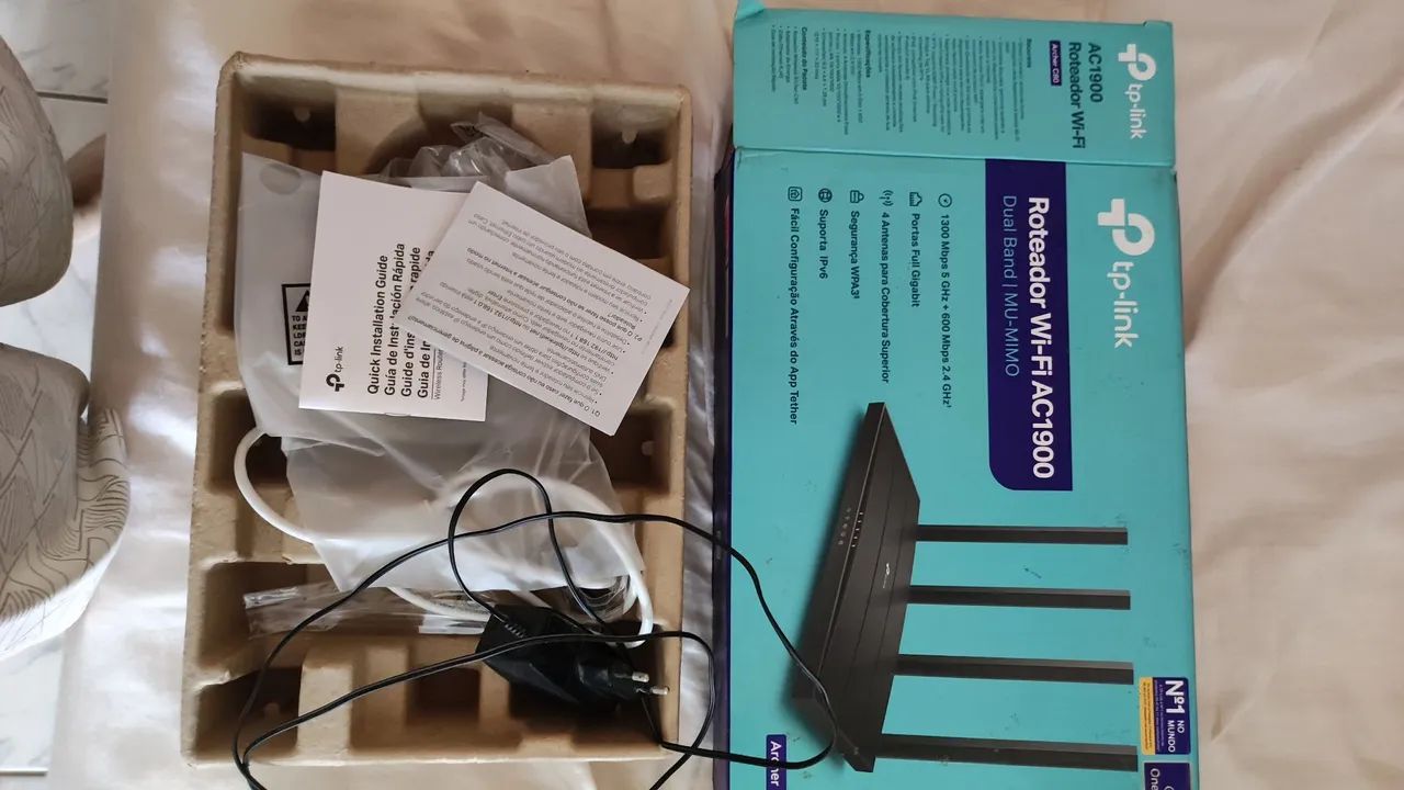 Roteador Wi-Fi TP-Link Archer CB0 AC1900 - Foto 3