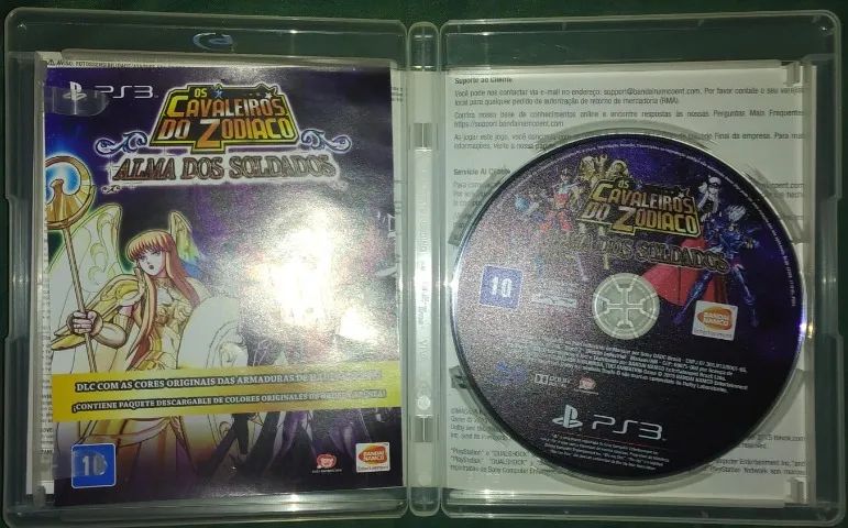 Os Cavaleiros do Zodíaco - Alma dos Soldados (PS3) Raro - Oportunidade - Foto 2