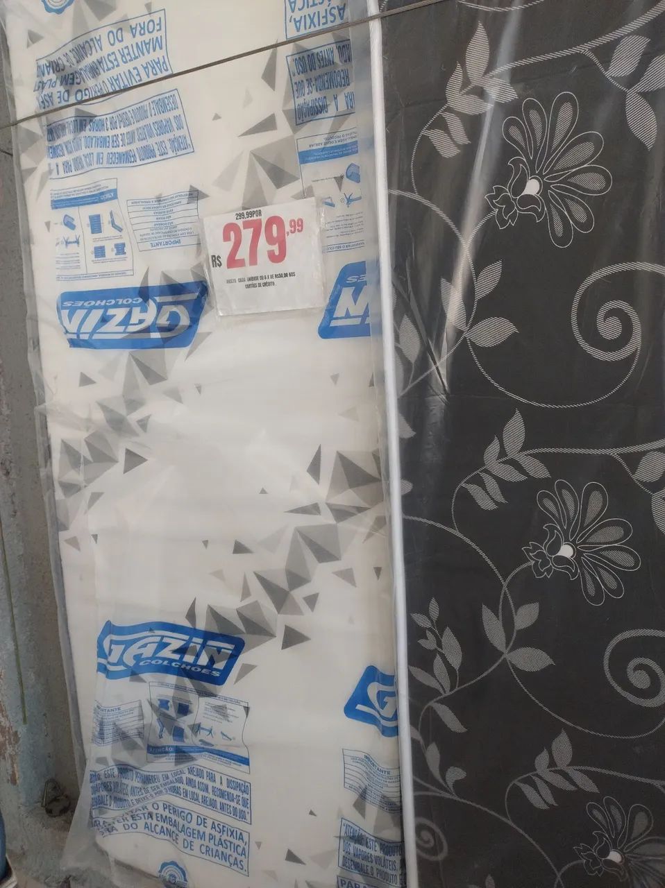 Colchão solteiro Gazin 