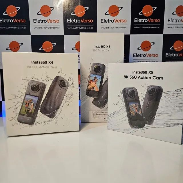 Câmera Insta360 X4 Nova Lacrada - Foto 4