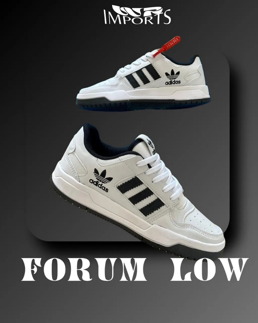 Tênis Adidas Forum Low Branco 39/44