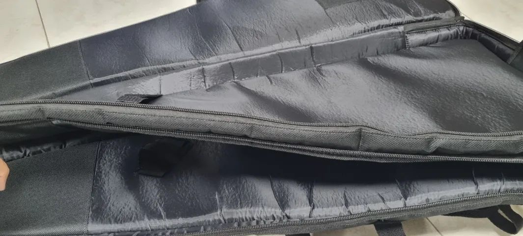 Bag capa dupla para 2 guitarras - Foto 3