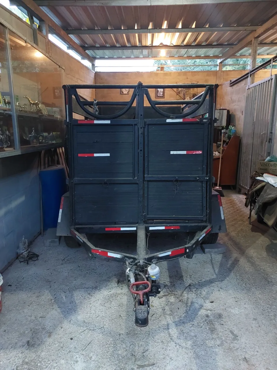 Carreta para transporte de animais