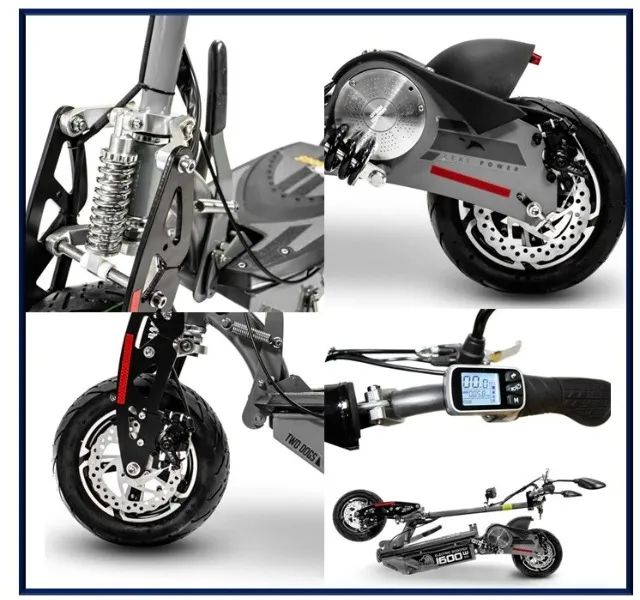 Patinete elétrico Two Dogs 1600W - Foto 3