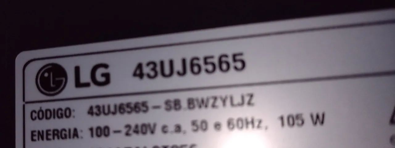 Placa tv LG 43uj6565 todas funcionando perfeitamente  - Foto 5