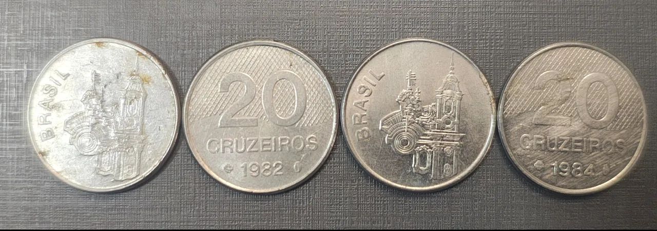 Moeda 20 Cruzeiros 1981 a 1984