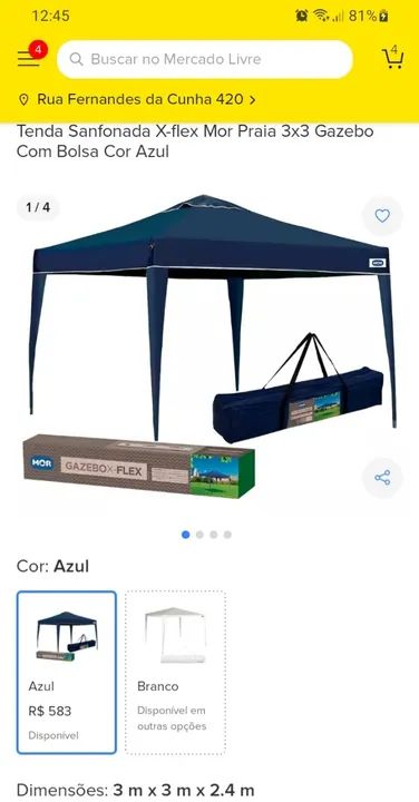 Tenda da marca Mor - Foto 5