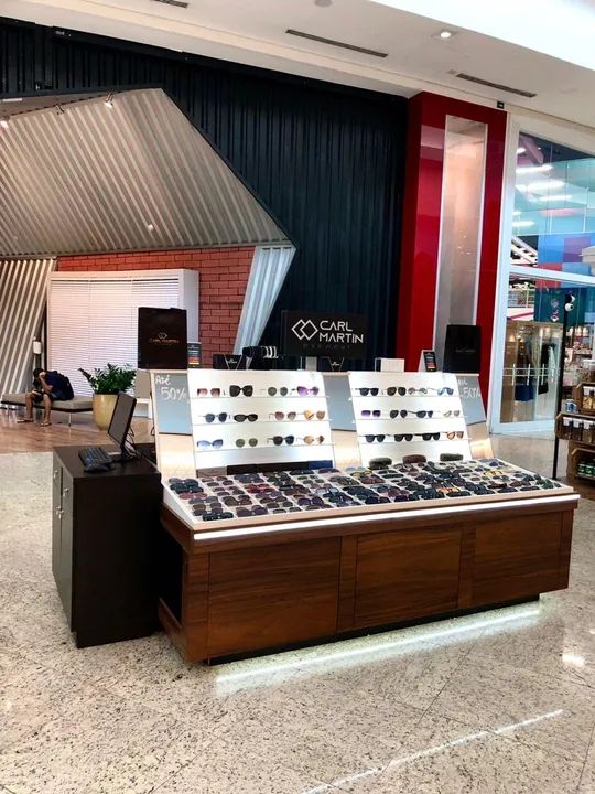 Quiosque de óculos no Shopping com lucro de 2000% ! Oportunidade ! Sem taxa de Franquia  - Foto 5