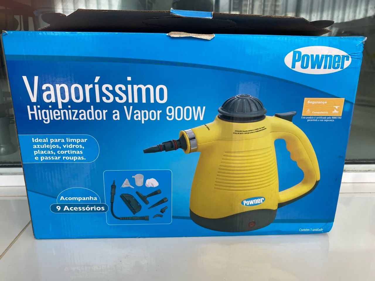 Vaporíssimo Higienizador a Vapor 900W - Powner