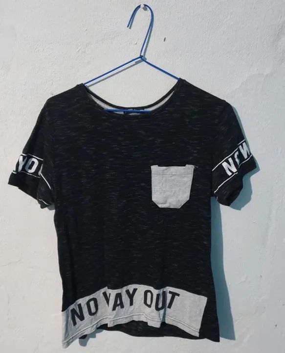 Camiseta Básica Tamanho: P Cor: Preto - Local Dvs
