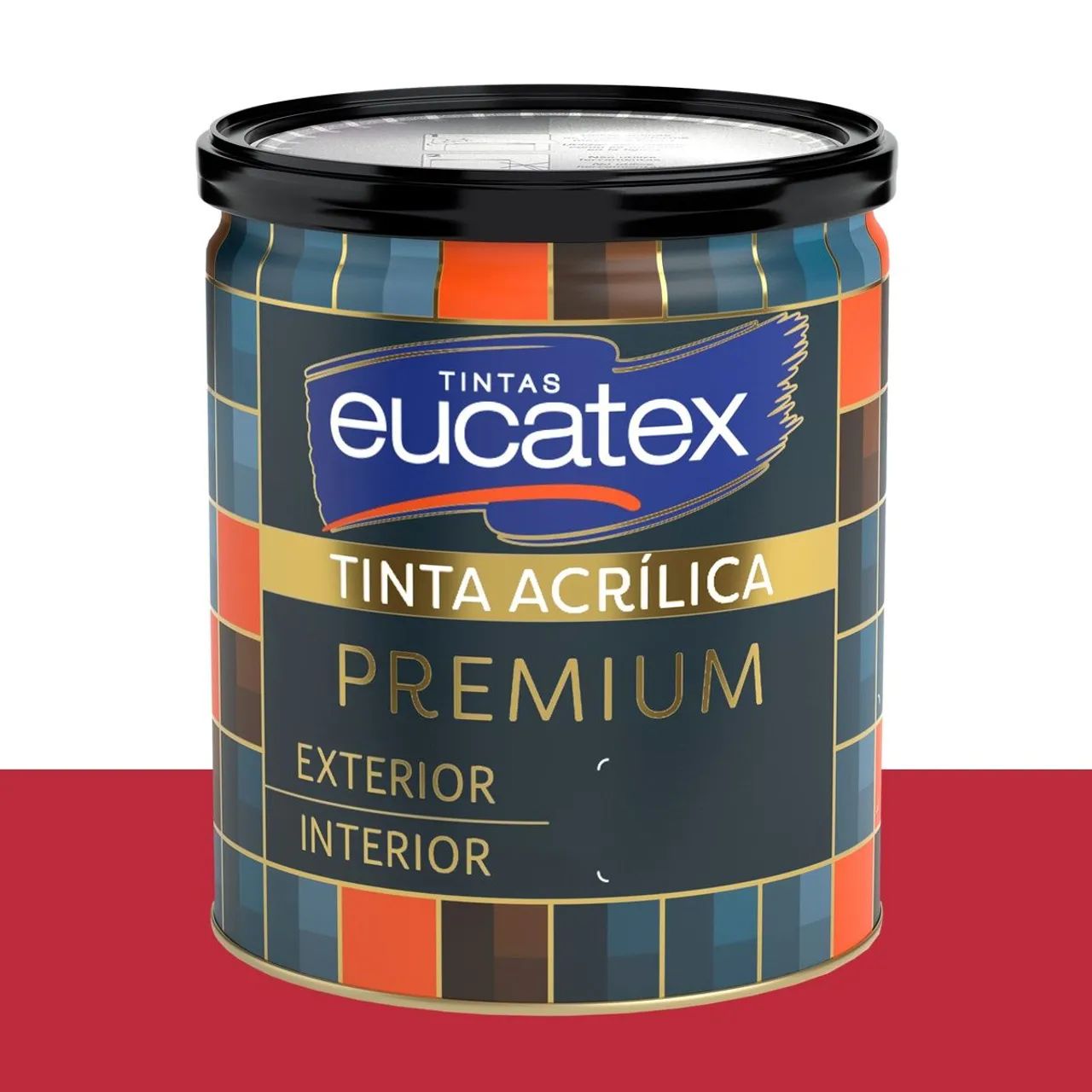 Tinta Acrílica Acetinada Eucatex Vida Intensa 800 ml