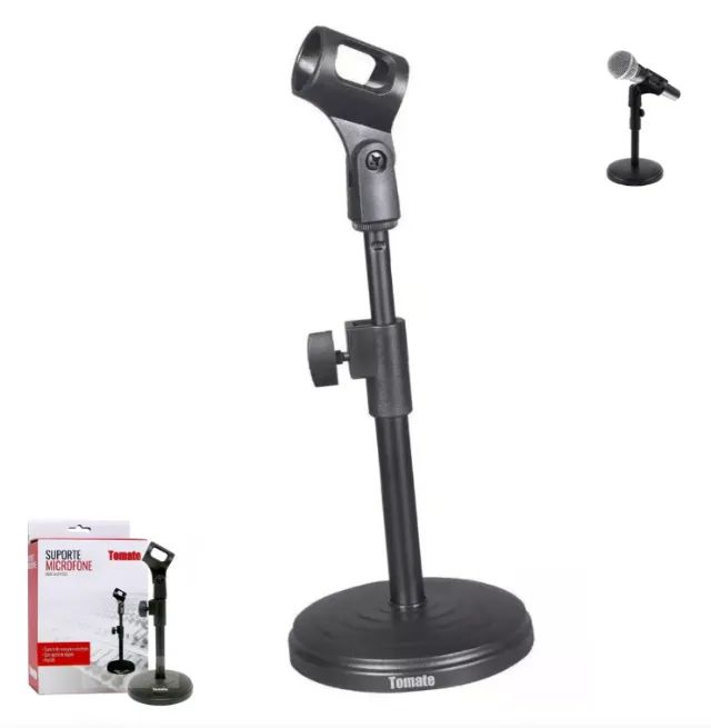 Suporte de Mesa para Microfone Tomate/ Mtg-025