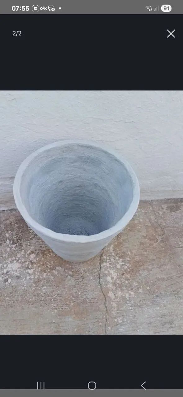 Vaso grande concreto novo retirar Ribeirão Preto vila tiberio 