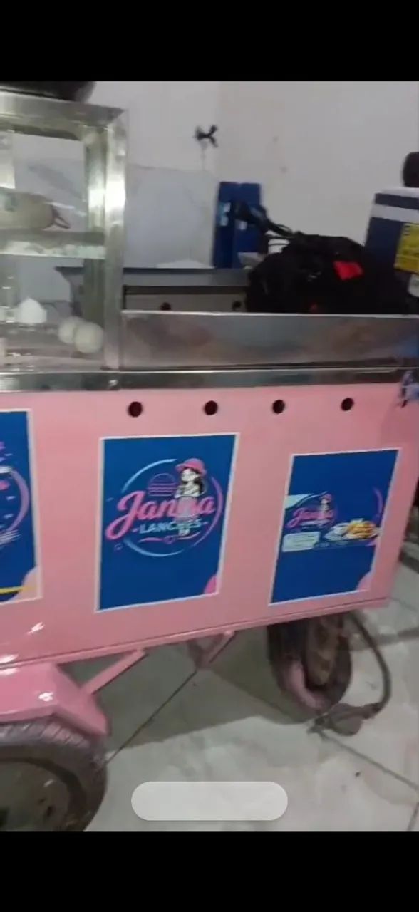 Carro de lanche com estufa  - Foto 2