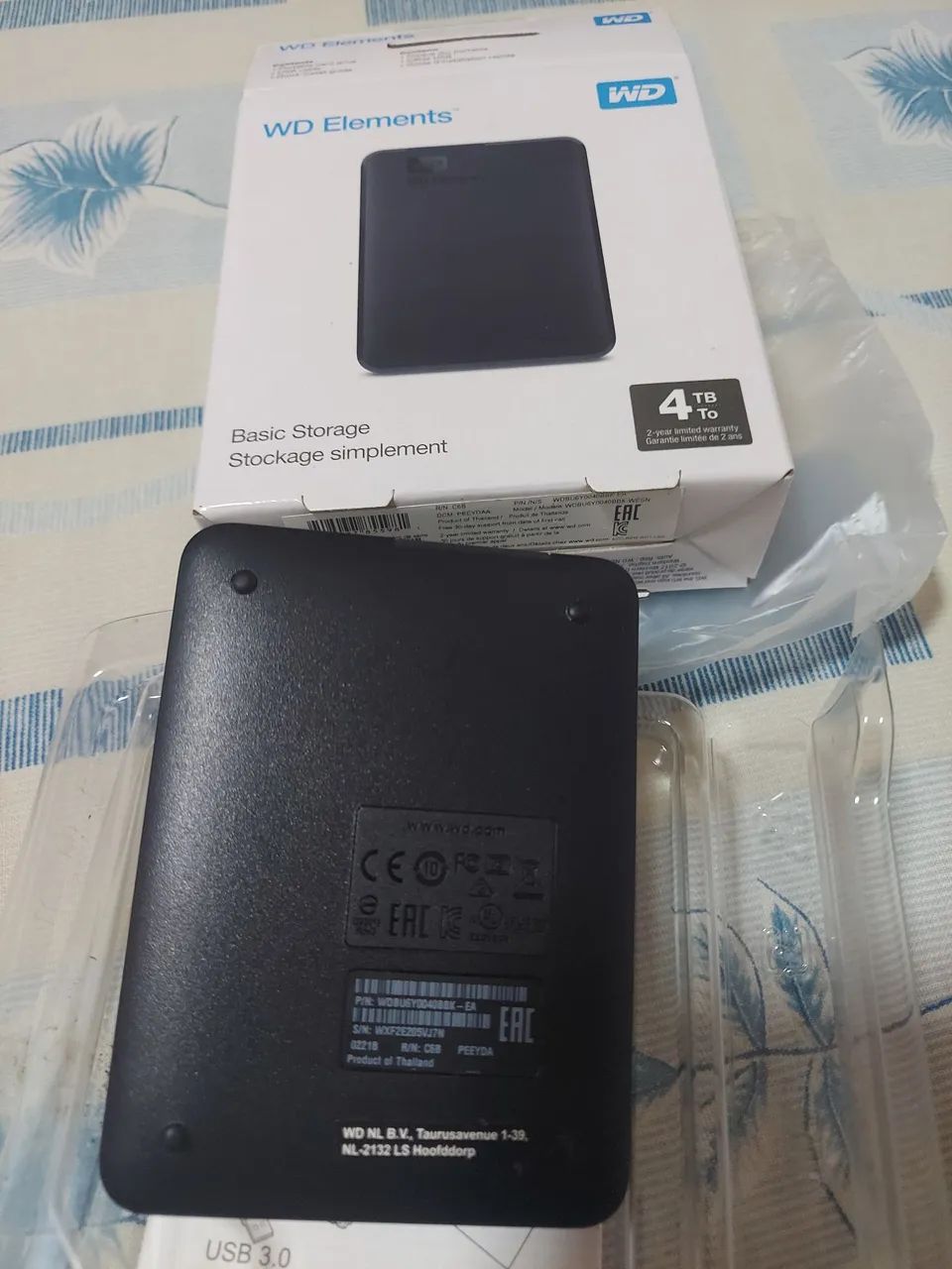 HD Externo 4TB USB 3.0 WD (com defeito) - Foto 3