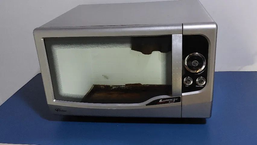 Forno Elétrico Fischer Lúmen Grill 44L Inox 127v- ac. cartão