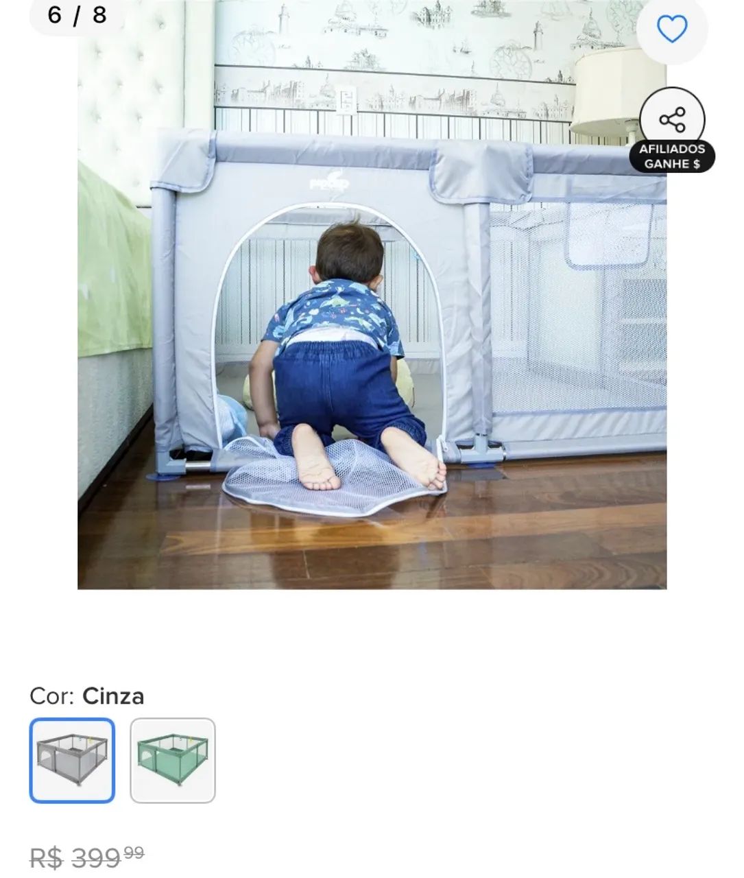 Cercado de bebê  - Foto 2