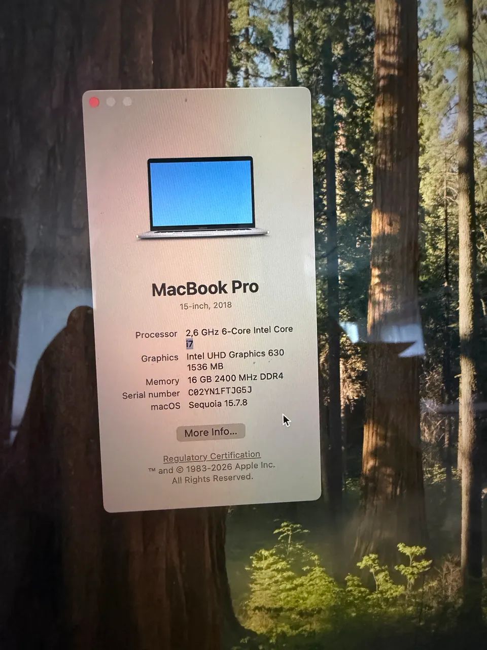 Macbook Pro 2018| i7| 16GB RAM | 512 SSD - Foto 2