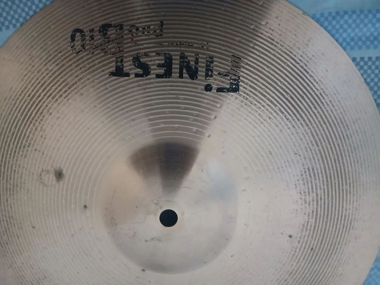 Pratos Hi-hat Bronze liga 10 14" polegadas no precinho  - Foto 5