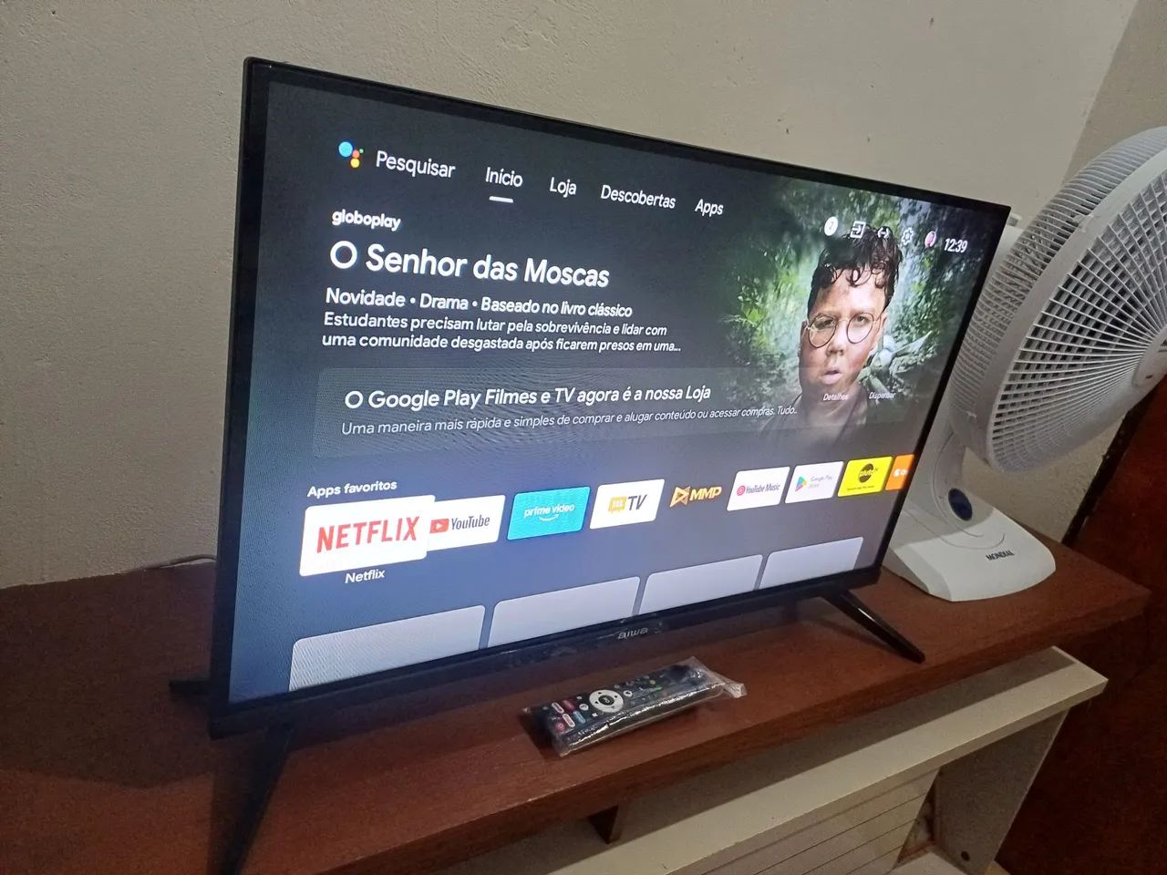 VENDO OU TROCO TV SMART AIWA 32 POLEGADAS NOVA. - Foto 4