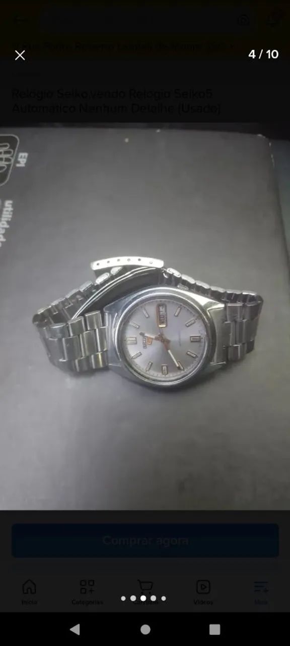 Relógio de pulso Seiko5 automático  - Foto 4